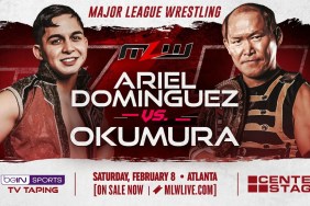 MLW Okumura Ariel Dominguez