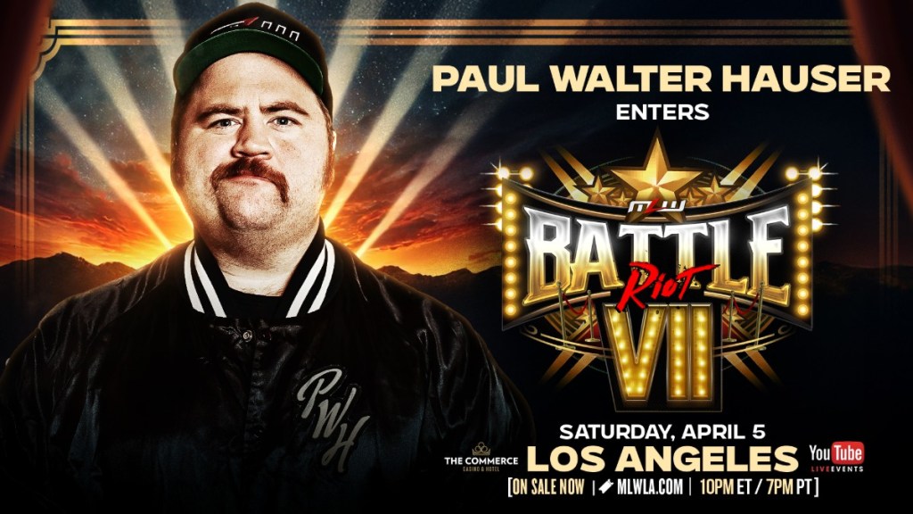 Paul Walter Hauser MLW Battle Riot VII