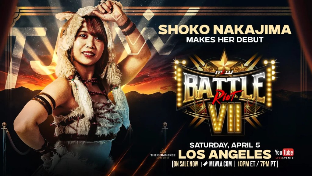 MLW Battle Riot VII Shoko Nakajima