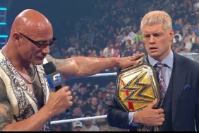 The Rock Cody Rhodes WWE SmackDown