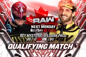 WWE RAW Logan Paul Rey Mysterio