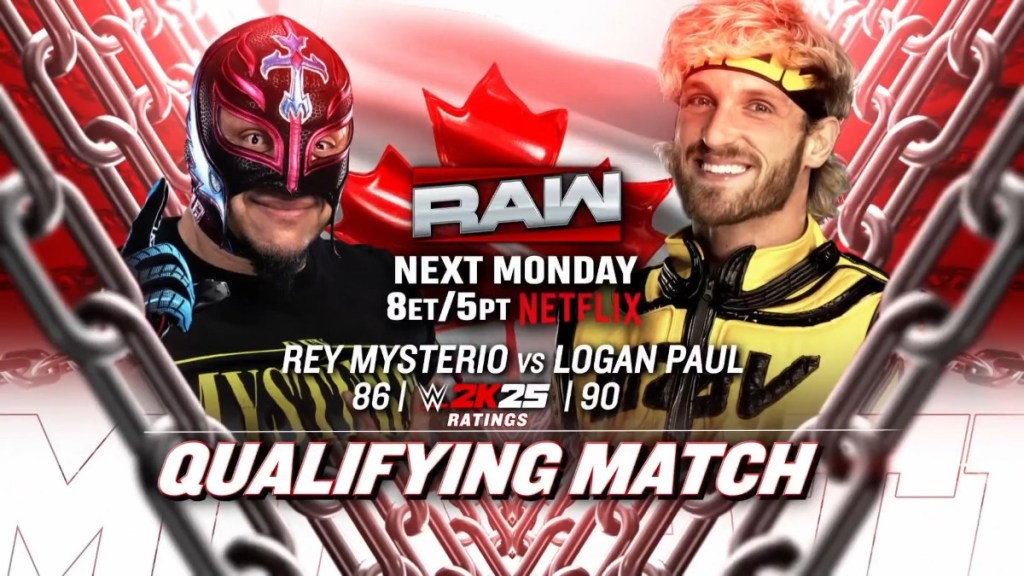 WWE RAW Logan Paul Rey Mysterio