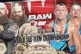 WWE RAW War Raiders American Made