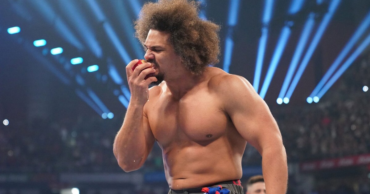 Carlito Reveals How He Perfected His Apple Spitting Technique