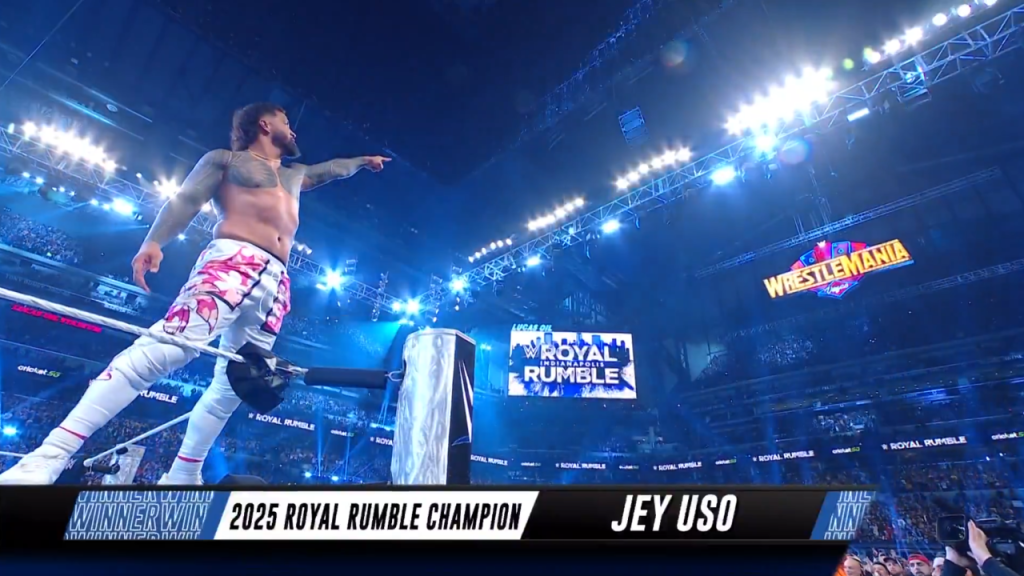 Jey Uso Wins 2025 WWE Men's Royal Rumble