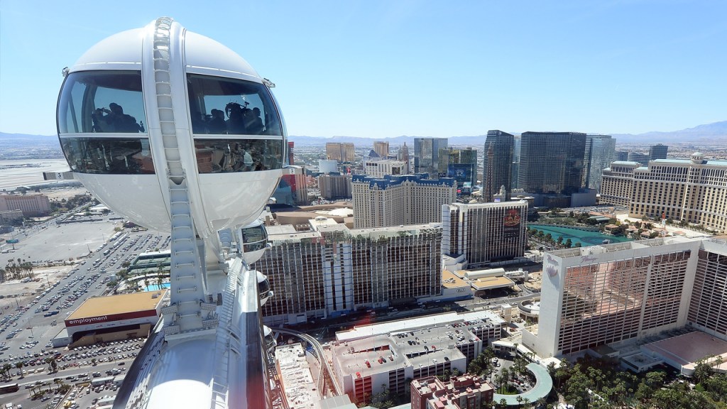 The Las Vegas High Roller Observation Wheel At The LINQ Prepares To Open