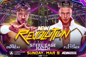 Steel Cage Match Confirmed For AEW Revolution, Updated Card