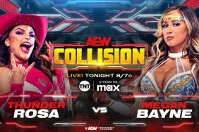 AEW Collision Thunder Rosa Megan Bayne