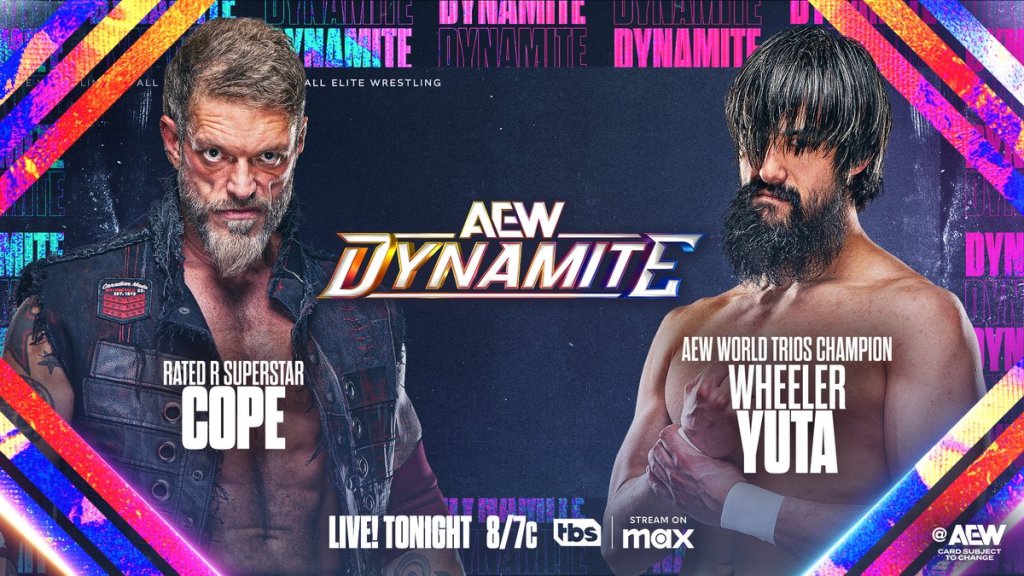 AEW Dynamite Cope Wheeler Yuta