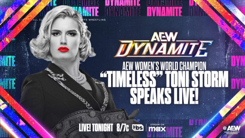 AEW Dynamite Toni Storm