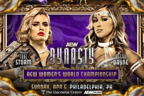 AEW Dynasty Toni Storm Megan Bayne