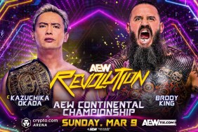 AEW Revolution Kazuchika Okada Brody King