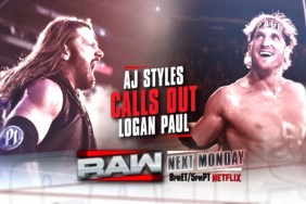 AJ Styles Logan Paul WWE RAW