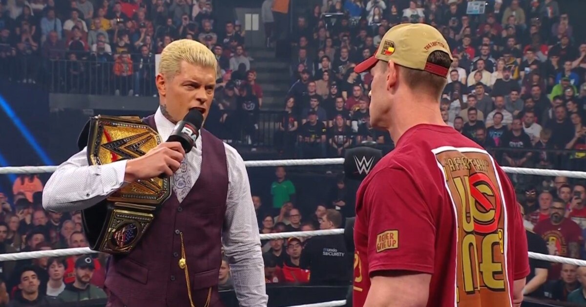 Cody Rhodes Confronts John Cena On WWE RAW