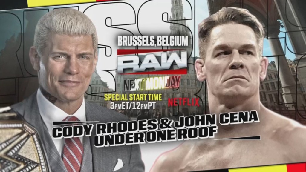 Cody Rhodes John Cena WWE RAW