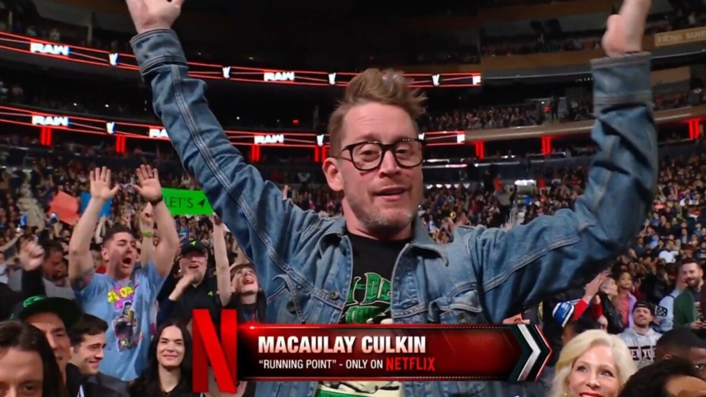 Macaulay Culkin WWE RAW