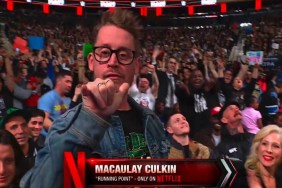 Macaulay Culkin WWE RAW