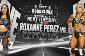 WWE NXT Roadblock Roxanne Perez Jordynne Grace