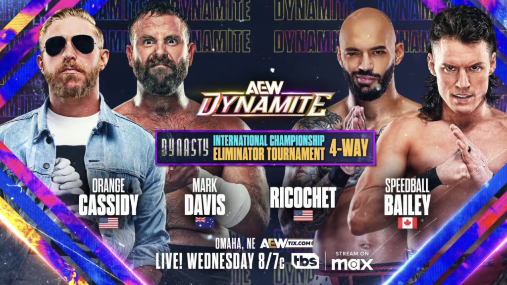 International Eliminator Four-Way Set For AEW Dynamite, Updated Card