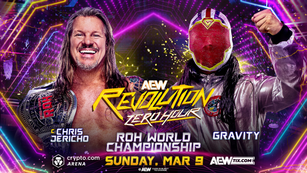 Chris Jericho ROH Title Defense & More Added To AEW Revolution: Zero Hour