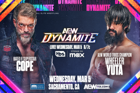 Cope vs. Wheeler Yuta, More Set For 3/5 AEW Dynamite