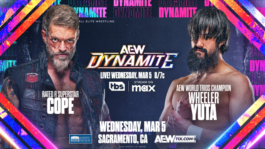 Cope vs. Wheeler Yuta, More Set For 3/5 AEW Dynamite