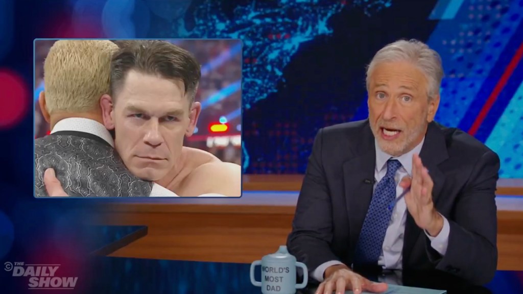 Jon Stewart John Cena