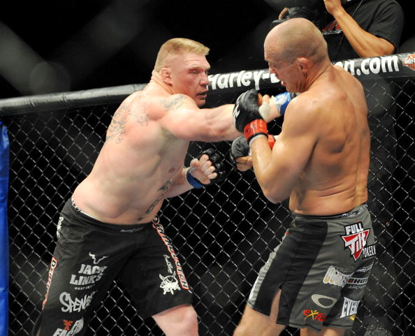 Lesnar vs Couture