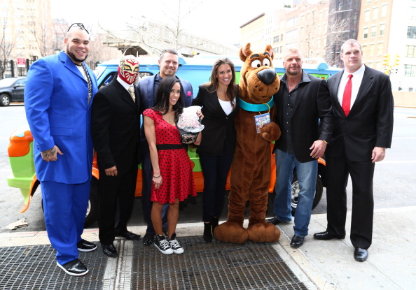 The Miz & WWE Superstars at the Scooby-Doo Premiere