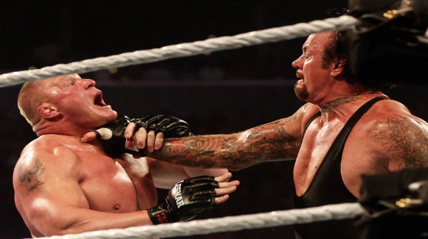 The Undertaker vs Brock Lesnar