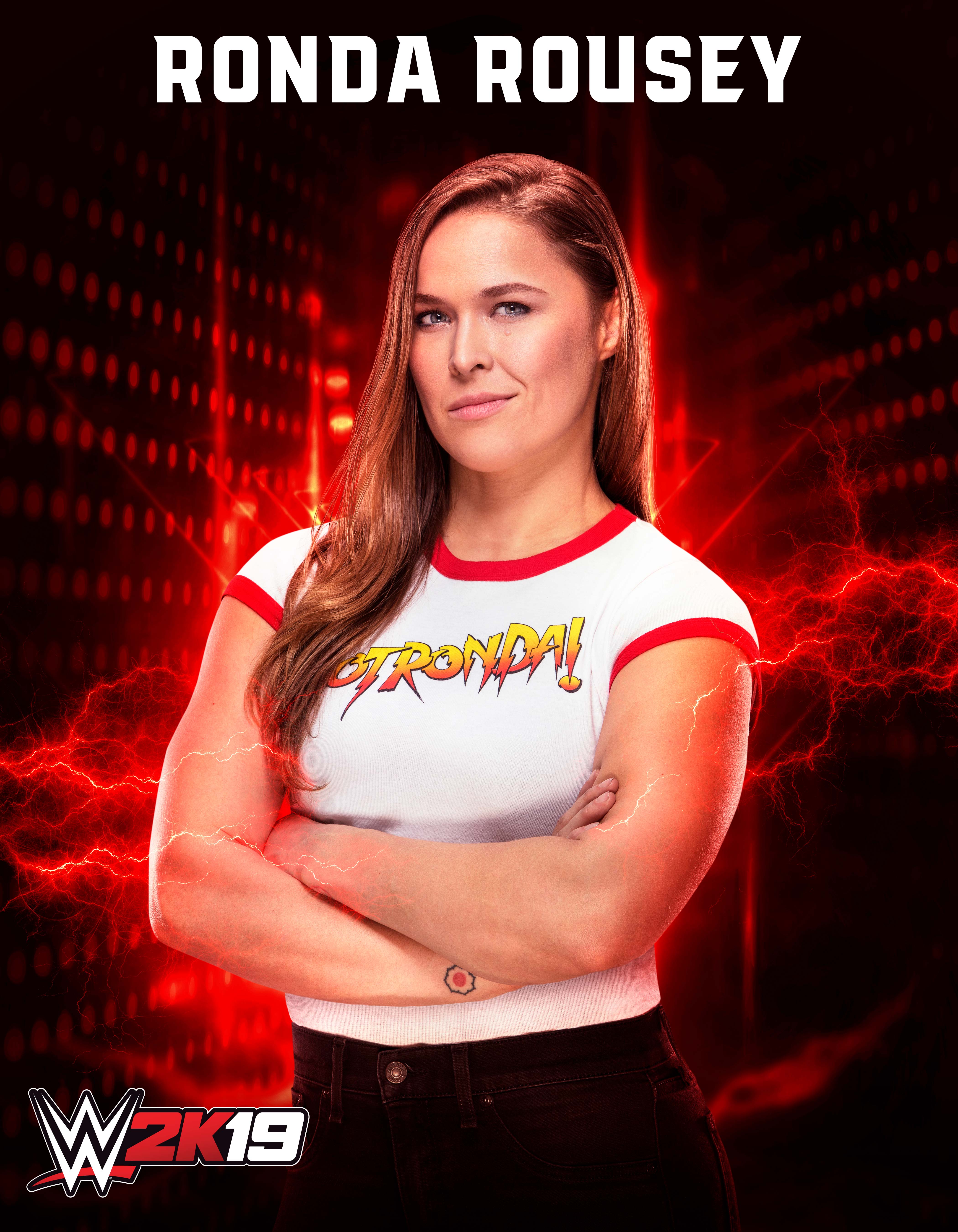 Wwe2k19 Roster Ronda Rousey